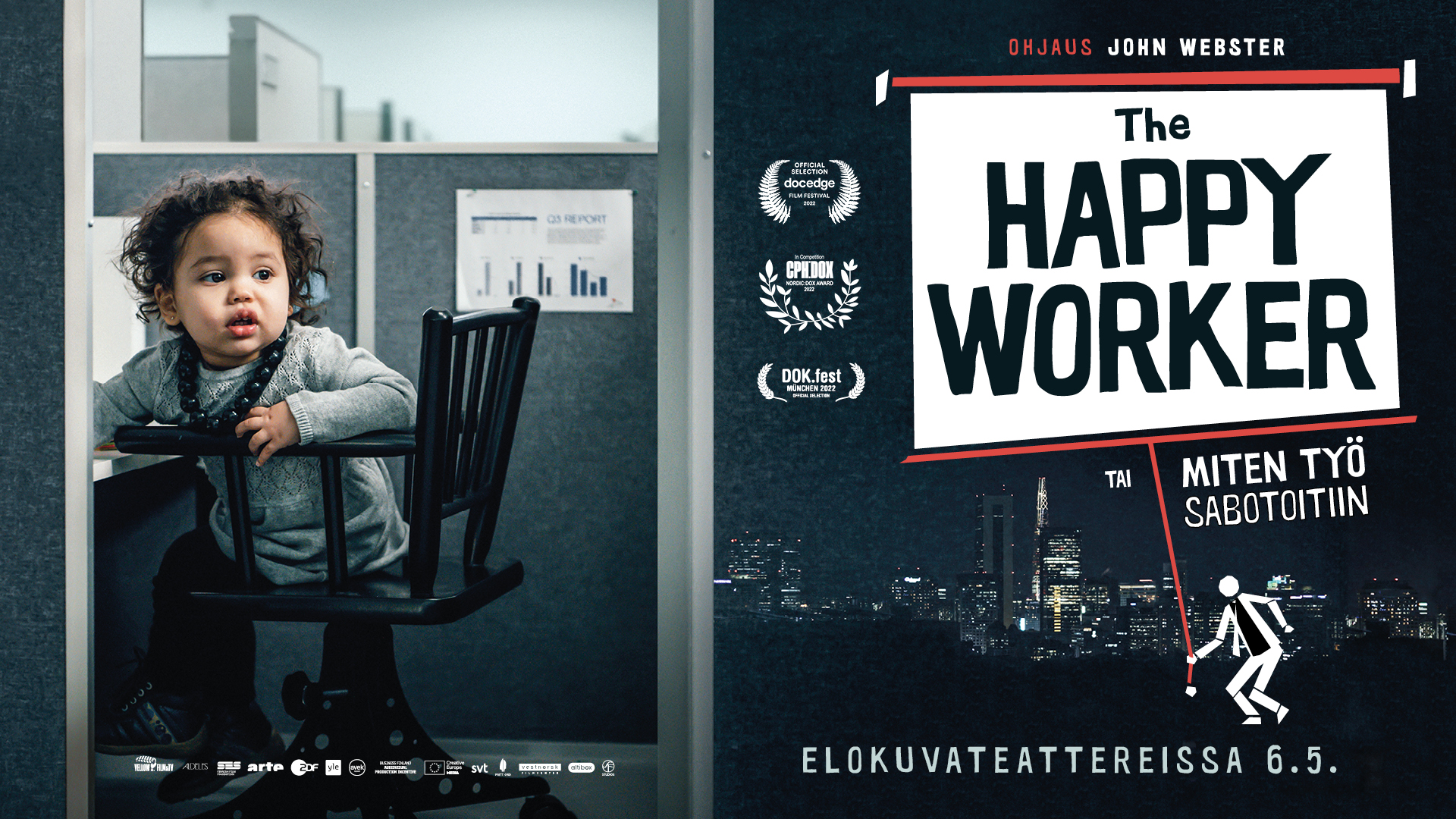 Dokumenttielokuva The Happy Worker esittelee joukon liike-elämän menestyjiä, jotka kertovat tarinansa loppuunpalamisesta